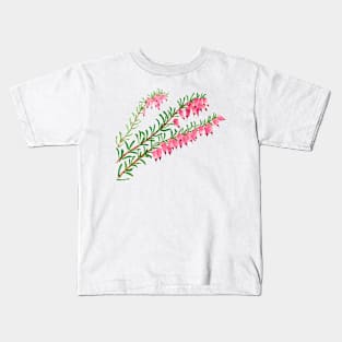 August 5th birthday flower Kids T-Shirt